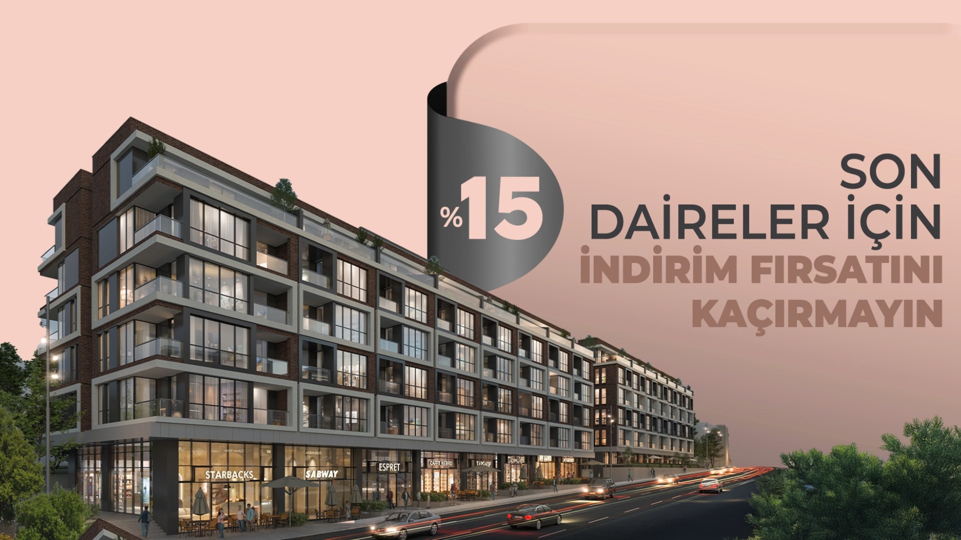 Son Daireler İçin İndirim Fırsatını Kaçırmayın